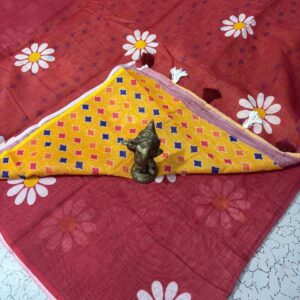Home 🌹 pure linen cotton sarees